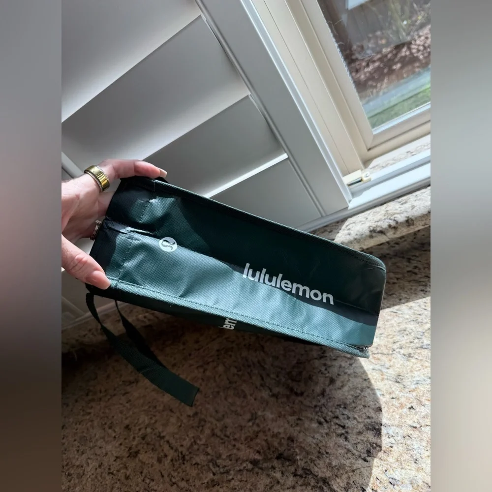 Lululemon Reusable LARGE Tote Bag | Dark Green